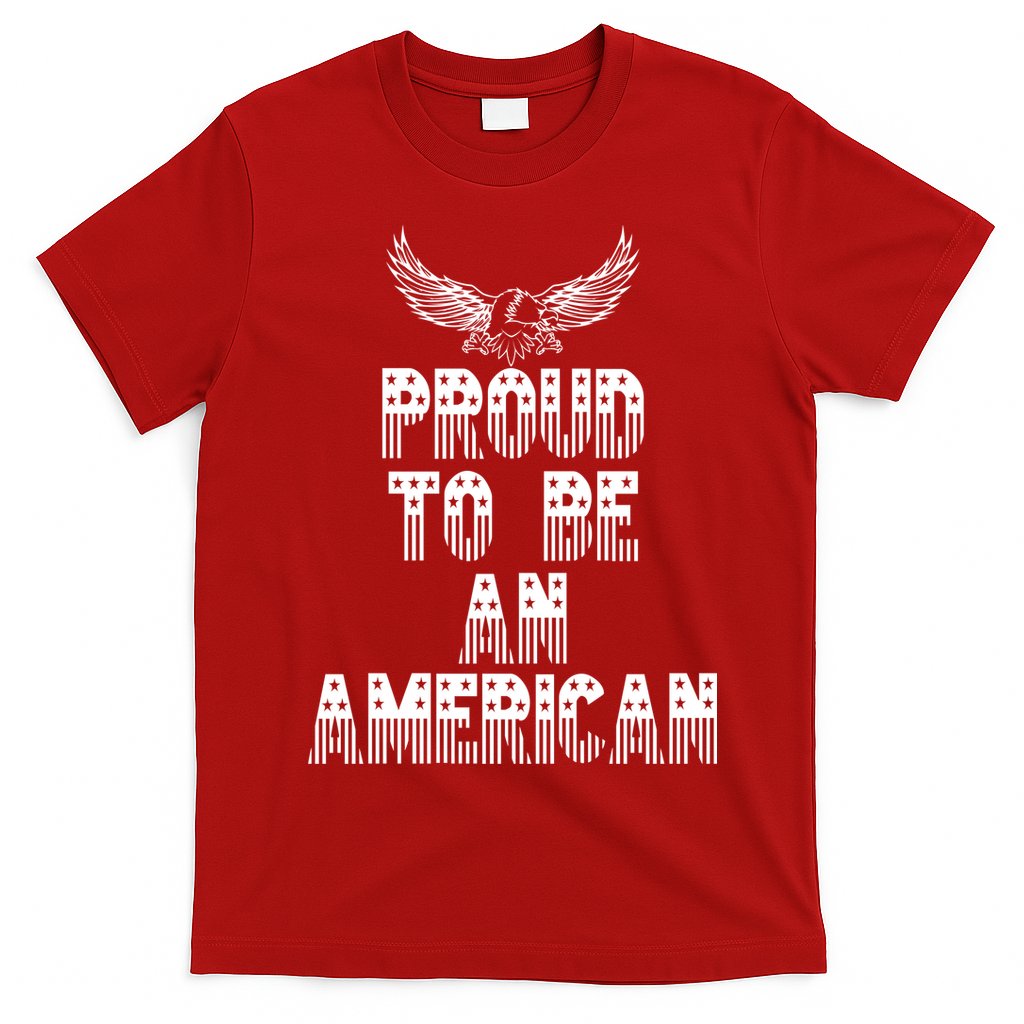 Patriotic Eagle Proud To Be An American T-Shirt Hoodie, Sweatshirt | CoreVibeTees.com