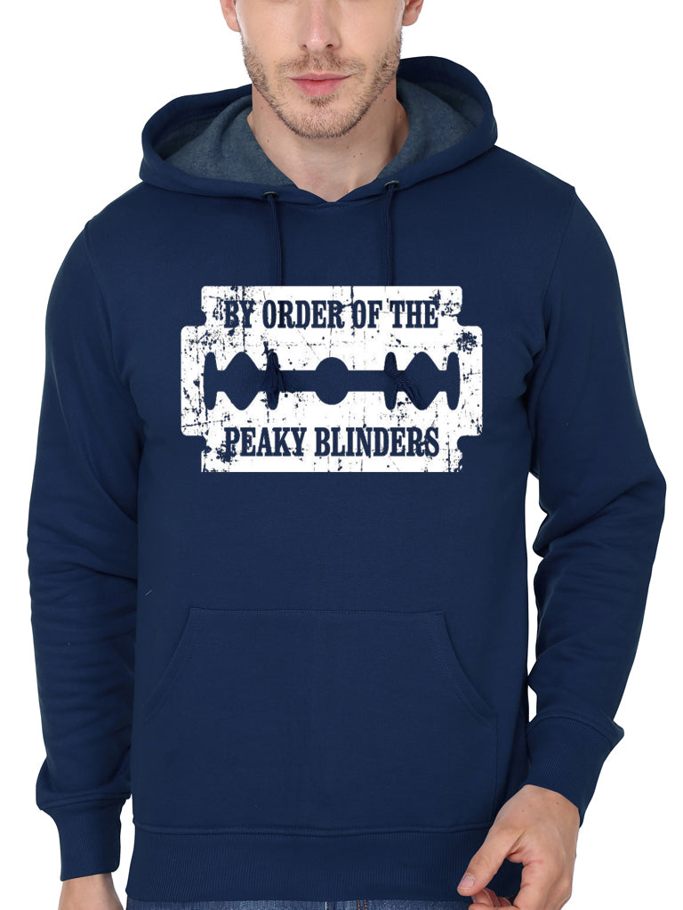 By The Order Of Peaky Blinders Navy Blue Hoodie T-Shirts, Sweatshirt | CoreVibeTees.com