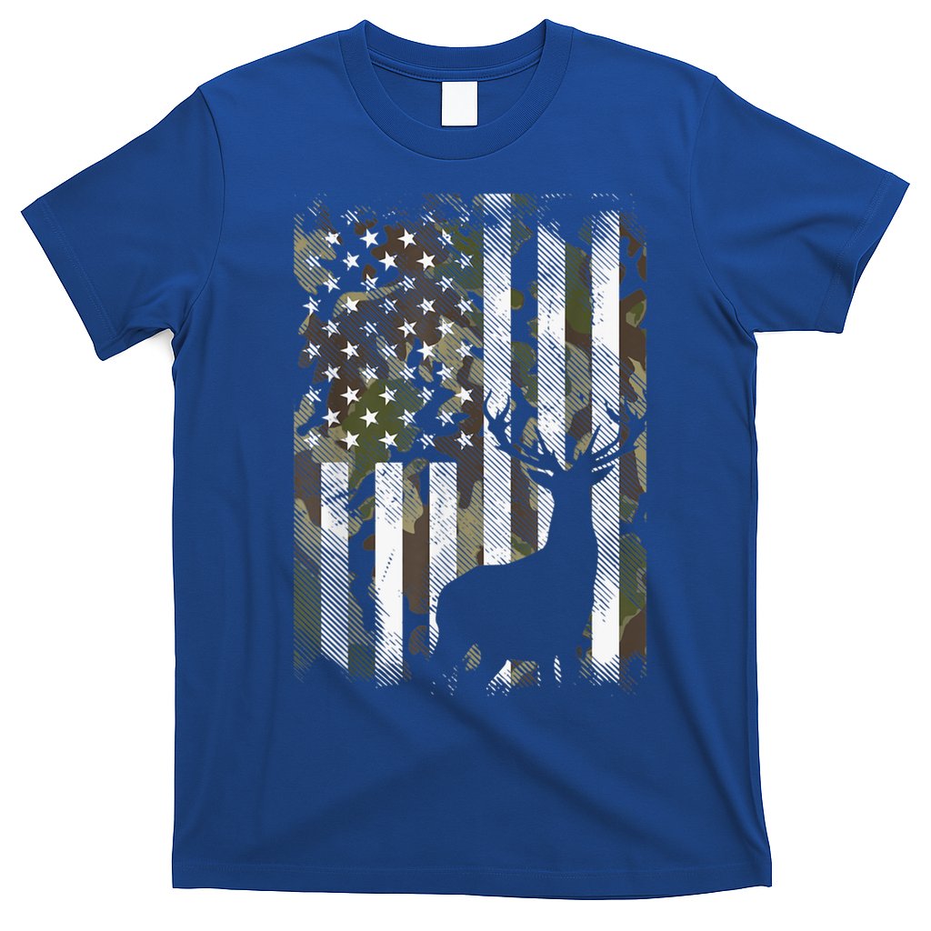 Patriotic Camo American Flag Deer Hunter Hunting Gift T-Shirt Hoodie, Sweatshirt | CoreVibeTees.com