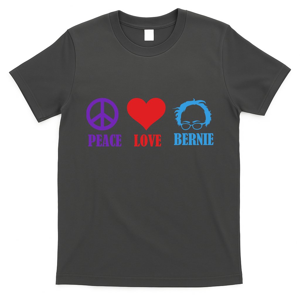 Peace Love Bernie Sanders 2020 T-Shirt Hoodie, Sweatshirt | CoreVibeTees.com