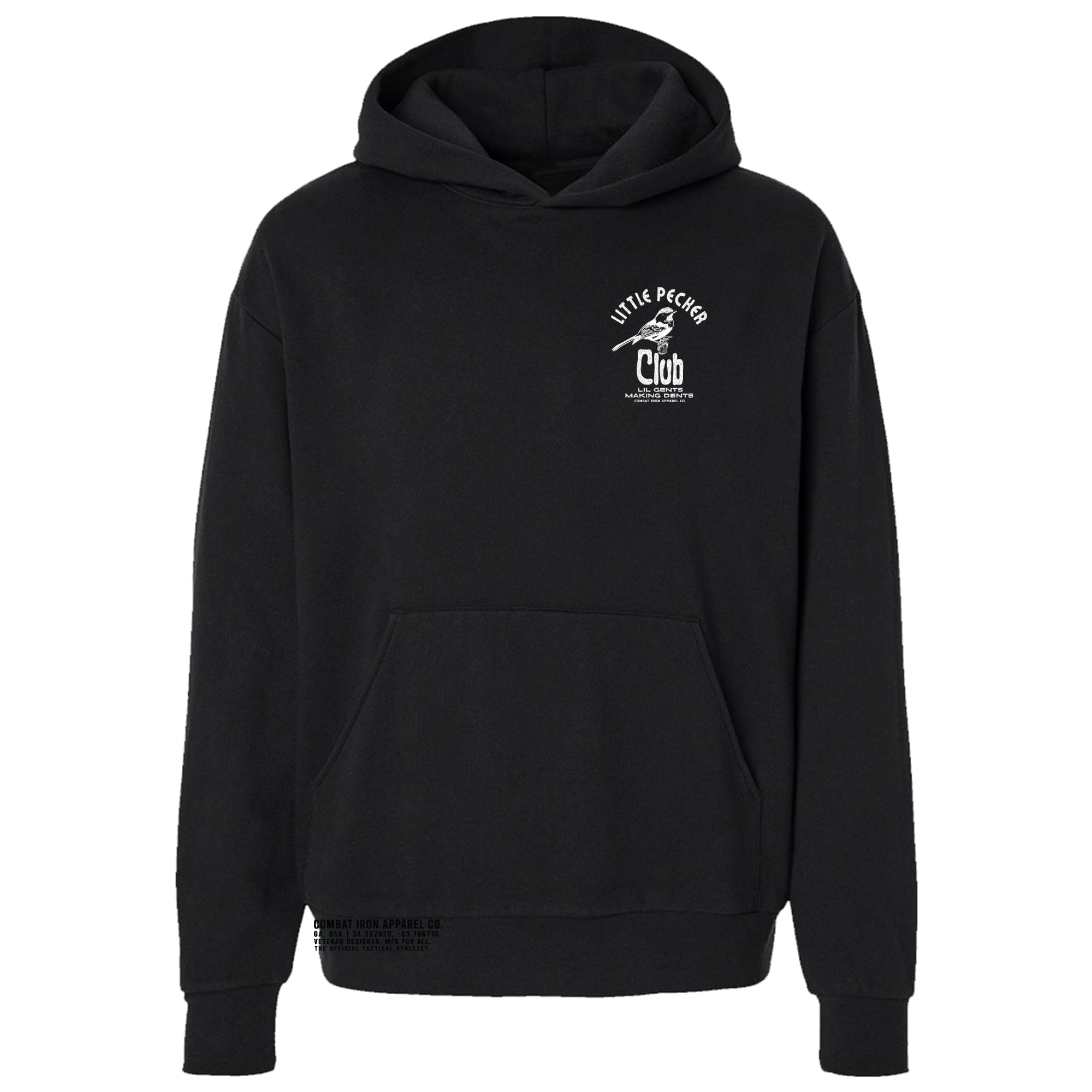 Little Pecker Club Fleece Lined Hoodie T-Shirts, Sweatshirt | CoreVibeTees.com (Image 4)