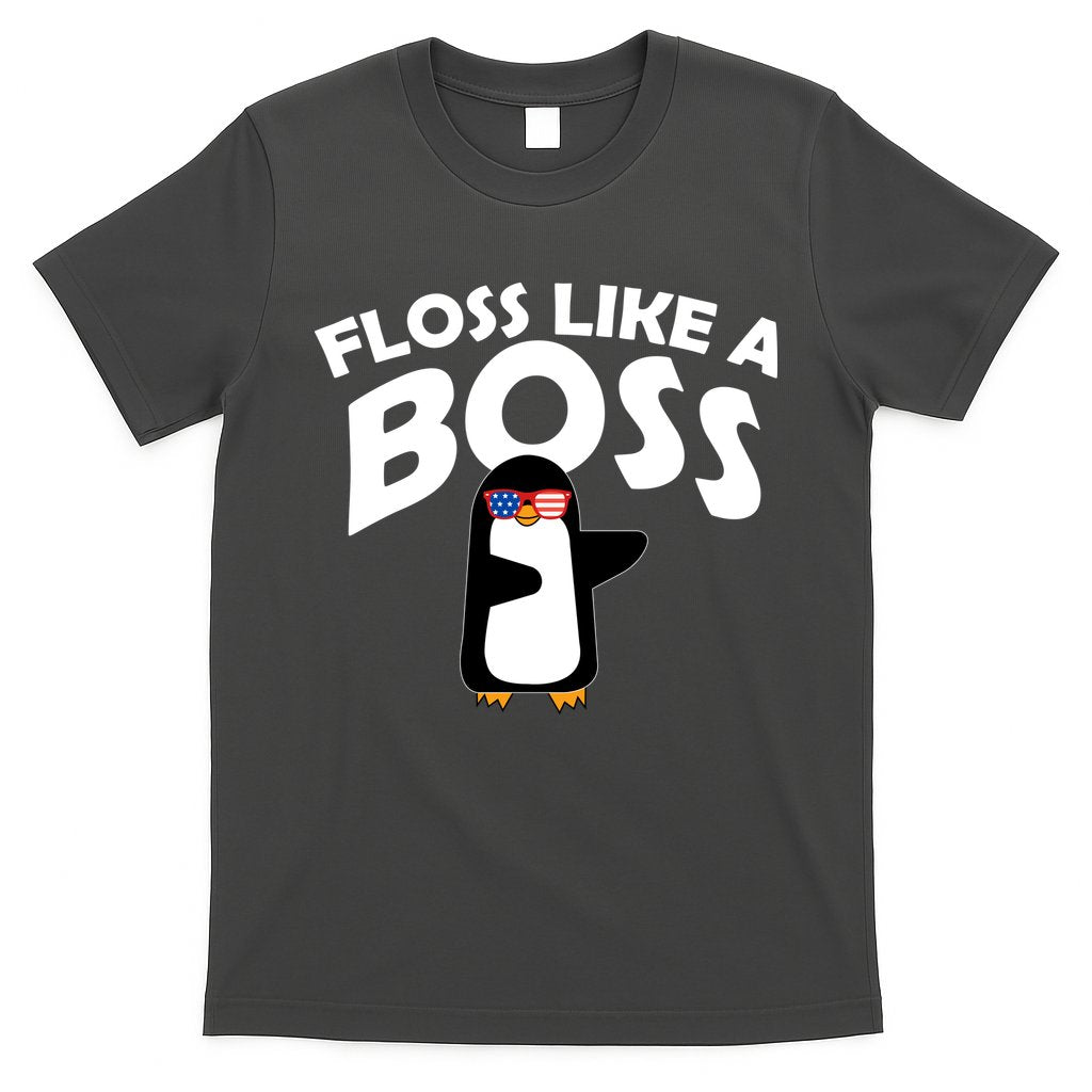 Penguin Floss Like A Boss T-Shirt Hoodie, Sweatshirt | CoreVibeTees.com