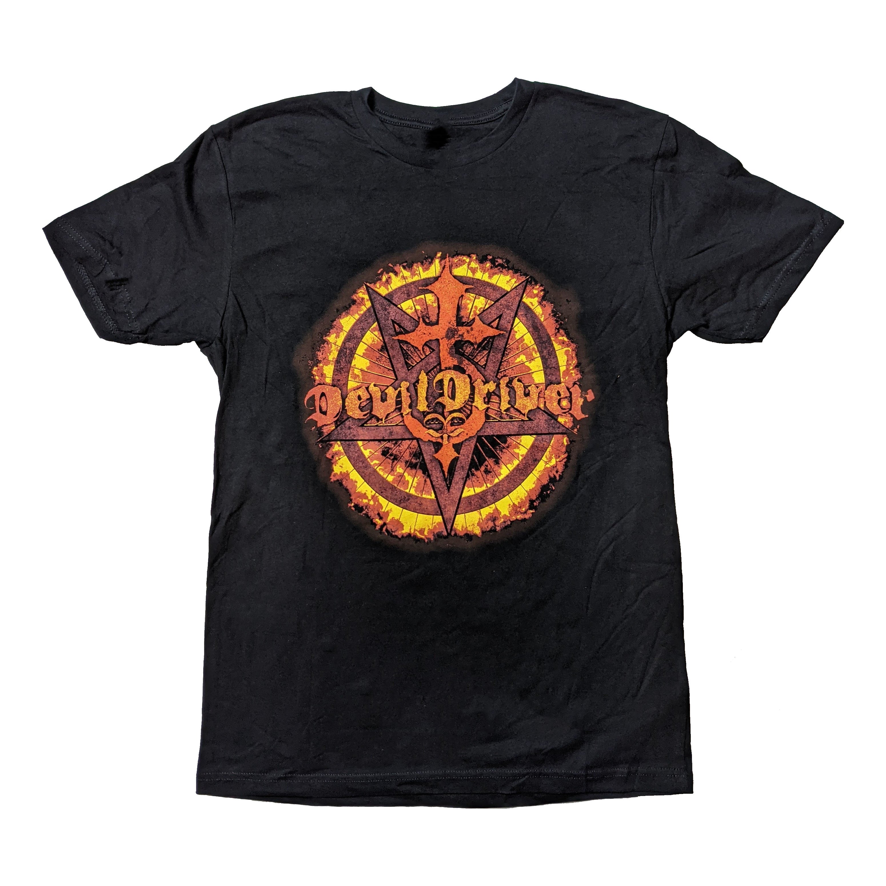 DevilDriver - Pentagram t-shirt Hoodie, Sweatshirt | CoreVibeTees.com