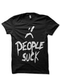 People Suck Black Half Sleeve T-Shirt Hoodie, Sweatshirt | CoreVibeTees.com