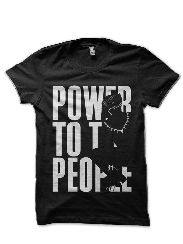 Power To The People Black T-Shirt Hoodie, Sweatshirt | CoreVibeTees.com