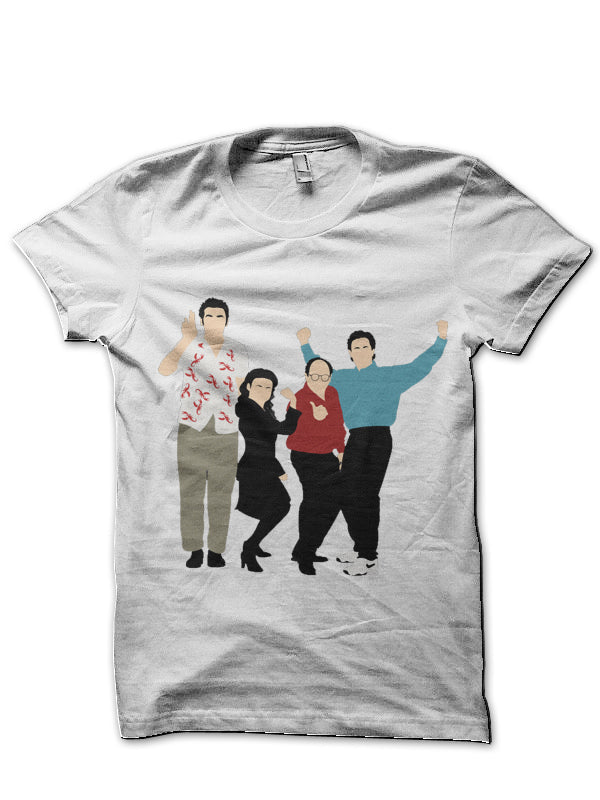 Seinfeld White T-Shirt Hoodie, Sweatshirt | CoreVibeTees.com