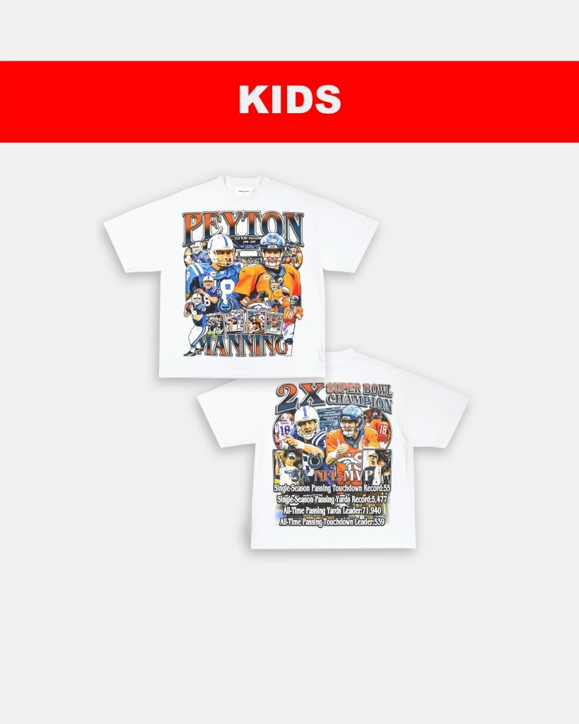PEYTON MANNING 2 - KIDS TEE [DS] Hoodie, Sweatshirt | CoreVibeTees.com (Image 2)