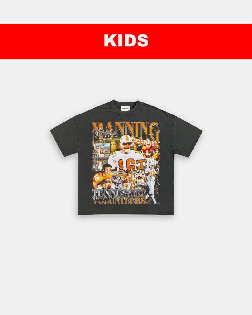 PEYTON MANNING - TENNESSEE - KIDS TEE Hoodie, Sweatshirt | CoreVibeTees.com (Image 1)