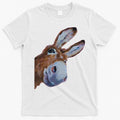 Peachbruh Funny Donkey Art Donkey Head Smile Eagerly Donkey T-Shirt Hoodie, Sweatshirt | CoreVibeTees.com