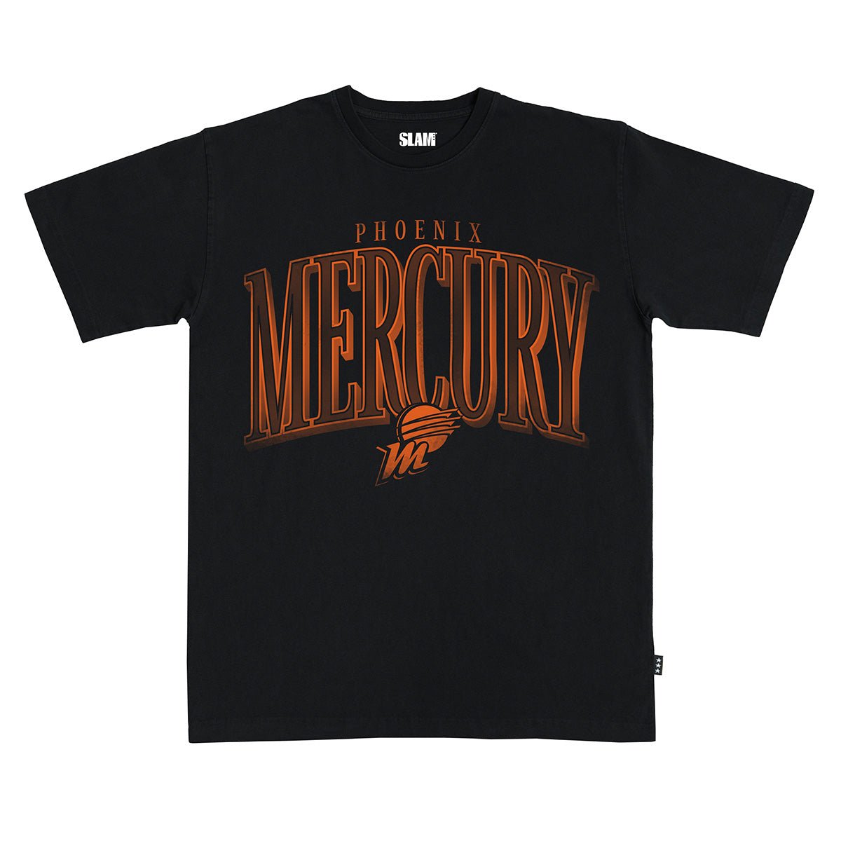 Phoenix Mercury Gradient Heavy Tee Hoodie, Sweatshirt | CoreVibeTees.com (Image 1)