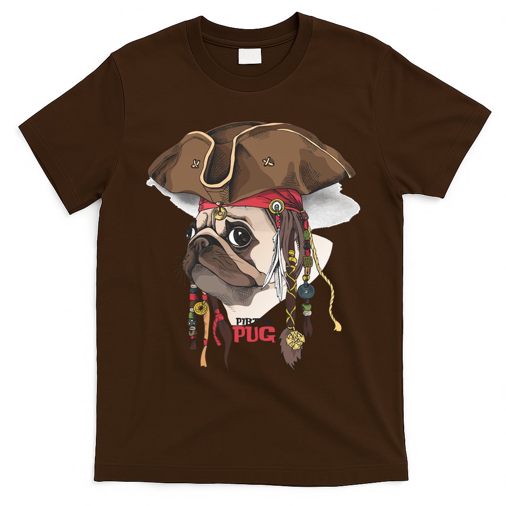 Pirate Pug T-Shirt Hoodie, Sweatshirt | CoreVibeTees.com