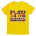 Plaid To The Bone T-Shirt Hoodie, Sweatshirt | CoreVibeTees.com