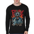 Play Or Die Black Full Sleeve Tee Hoodie, Sweatshirt | CoreVibeTees.com