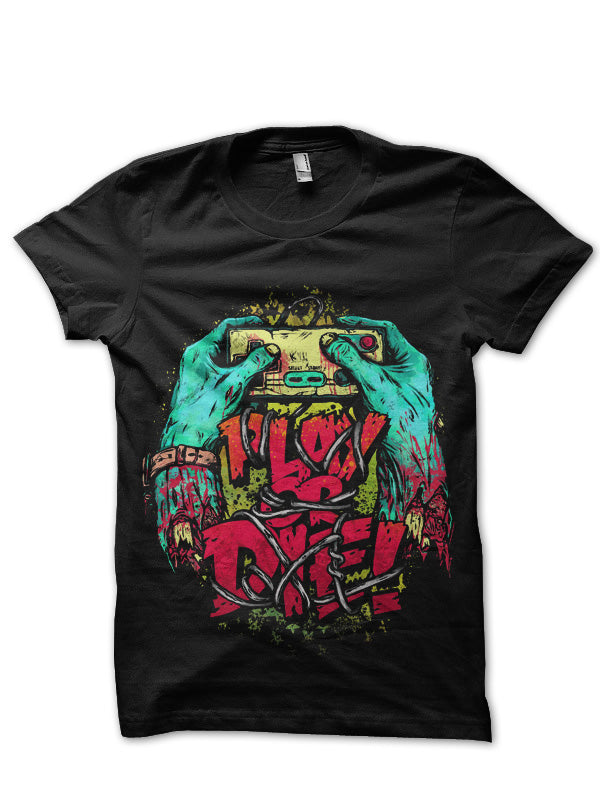 Play Or Die Black Tee Hoodie, Sweatshirt | CoreVibeTees.com