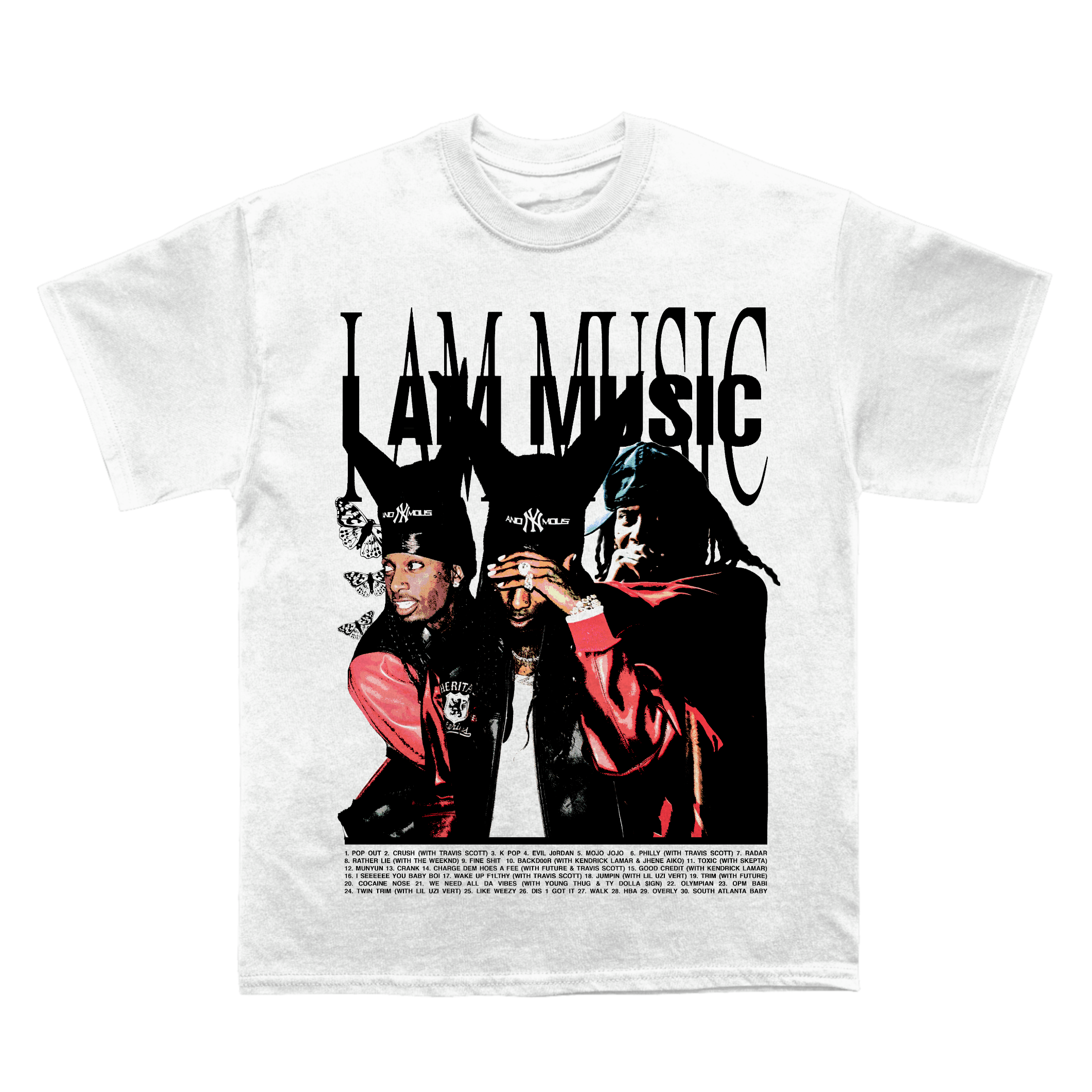Playboi Carti â€œI AM MUSICâ€ TEE Hoodie, Sweatshirt | CoreVibeTees.com (Image 2)