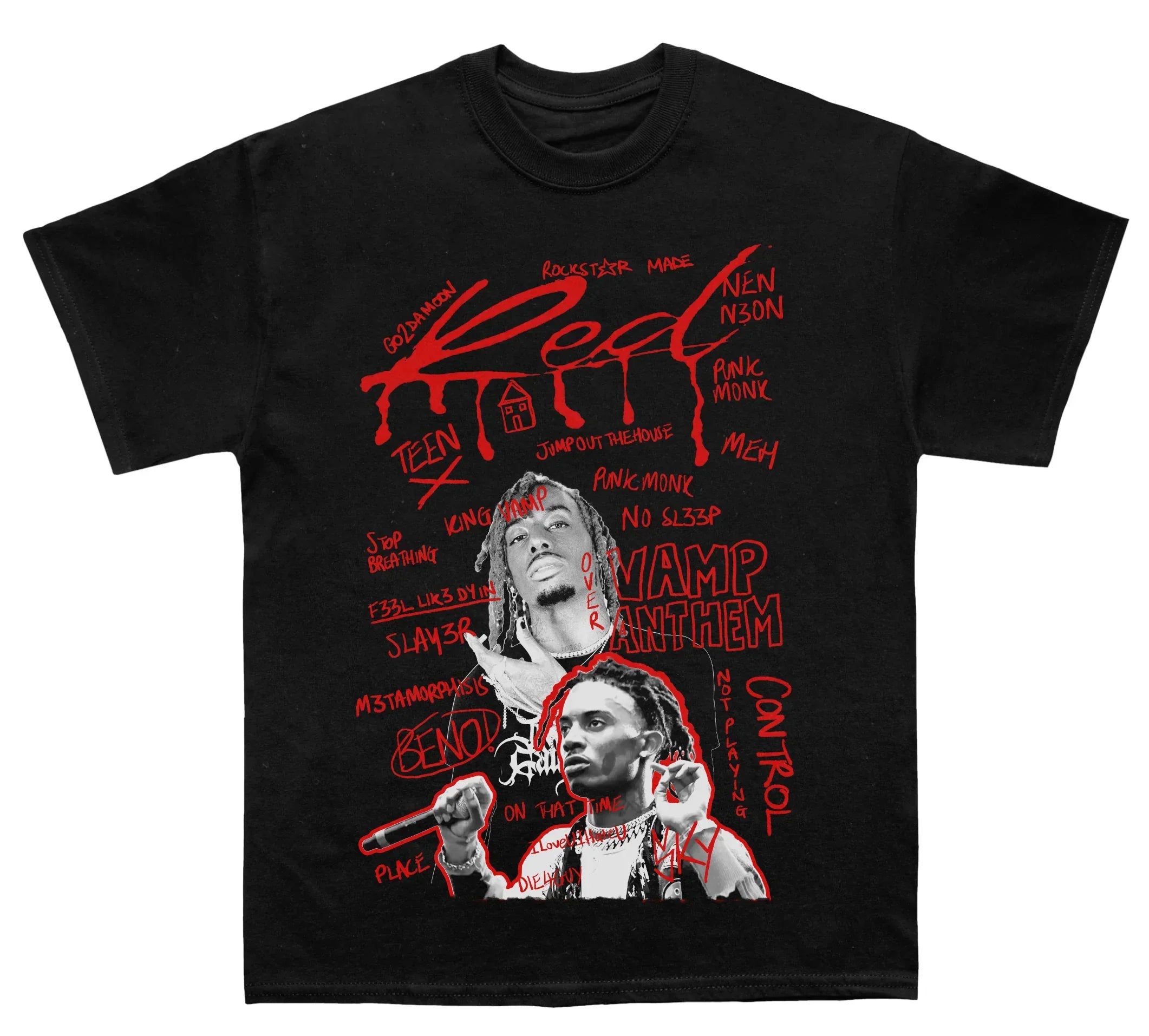 Playboi Carti "WLR Sketchbook" TEE Hoodie, Sweatshirt | CoreVibeTees.com (Image 2)