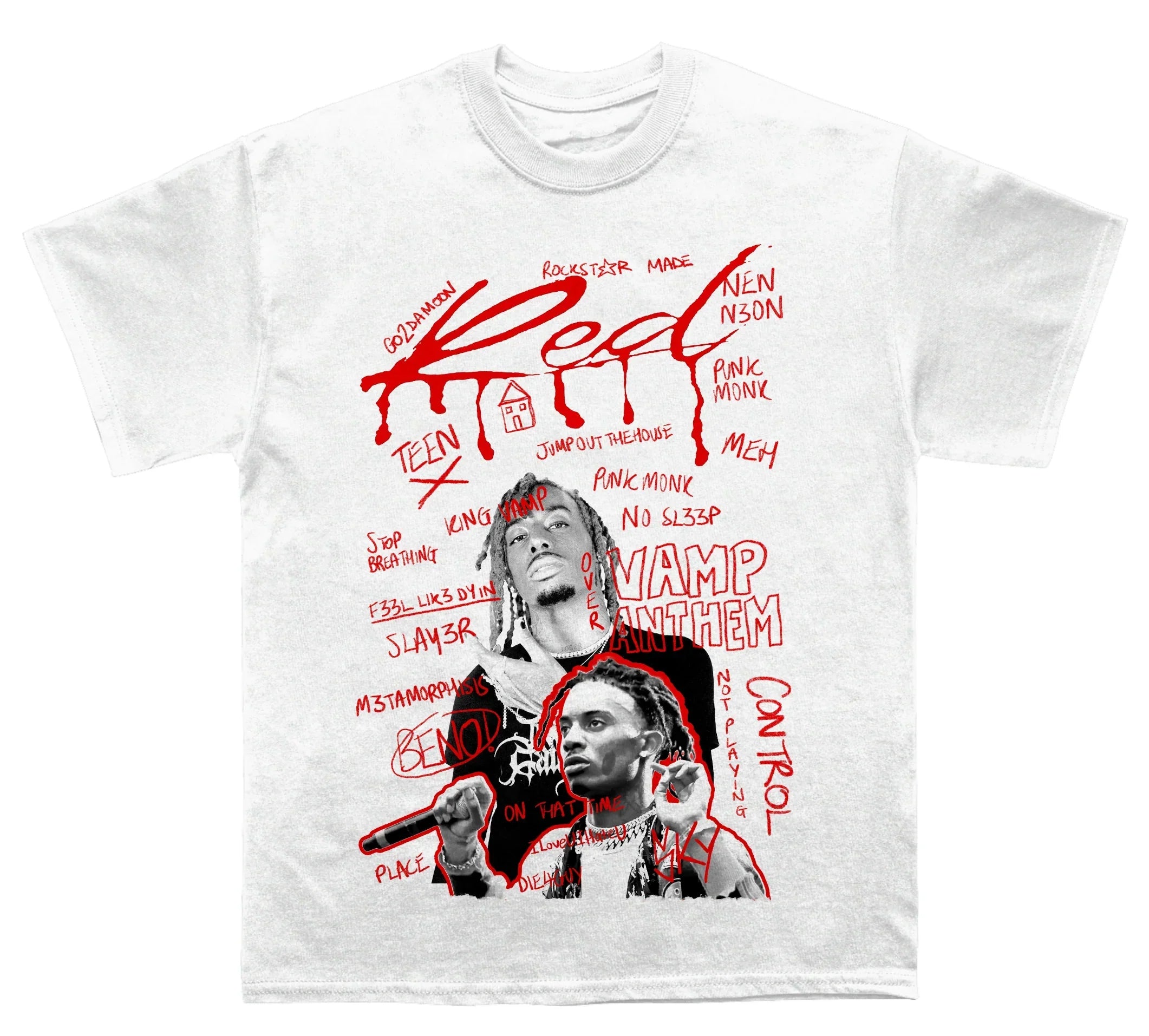 Playboi Carti "WLR Sketchbook" TEE Hoodie, Sweatshirt | CoreVibeTees.com (Image 1)