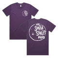 Plum Moon Tee (White Print) Hoodie, Sweatshirt | CoreVibeTees.com (Image 1)