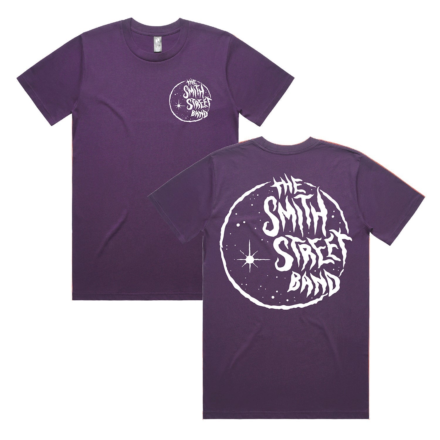 Plum Moon Tee (White Print) Hoodie, Sweatshirt | CoreVibeTees.com (Image 1)