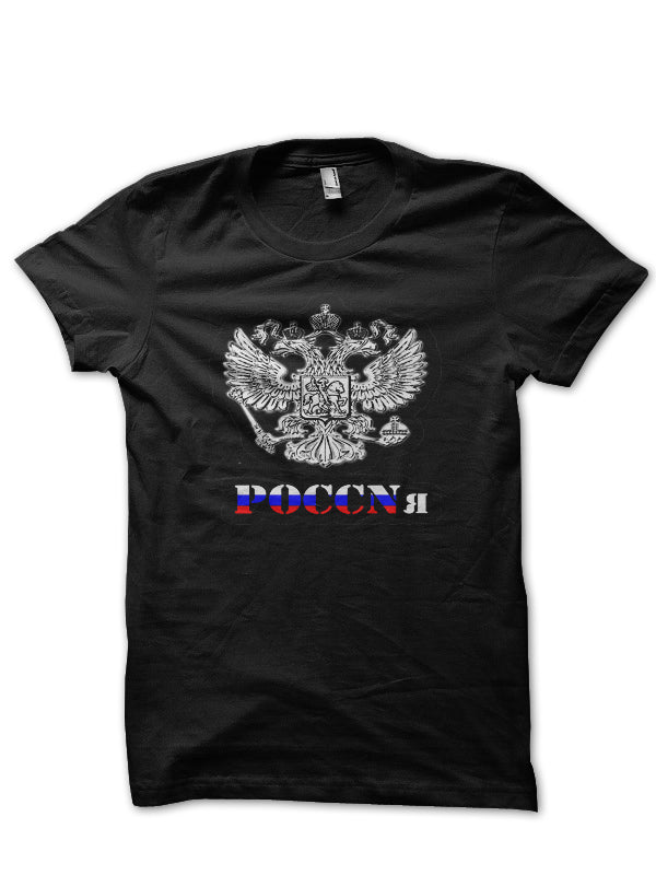 Poccnr Russia Half Sleeve T-Shirt Hoodie, Sweatshirt | CoreVibeTees.com