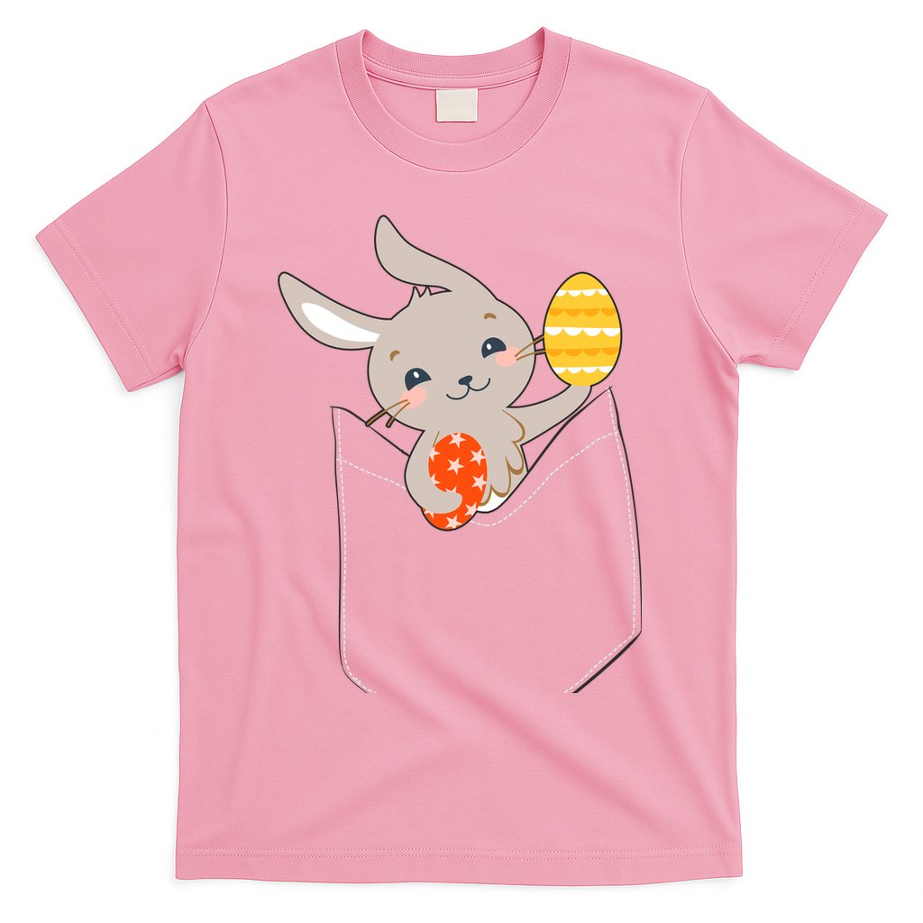 Pocket Easter Bunny T-Shirt Hoodie, Sweatshirt | CoreVibeTees.com
