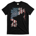 Police Officer K9 Dog Shep PD American Flag Silhouette Print T-Shirt Hoodie, Sweatshirt | CoreVibeTees.com