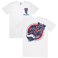 Rose Tee (White) Hoodie, Sweatshirt | CoreVibeTees.com (Image 1)