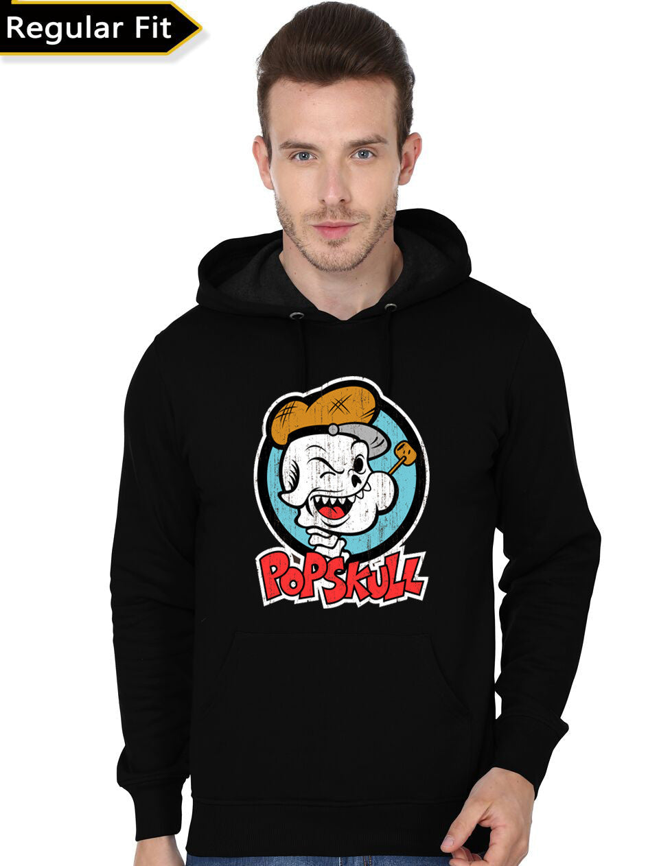 PopSkull Black Hoodie T-Shirts, Sweatshirt | CoreVibeTees.com