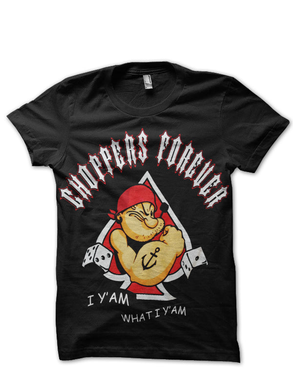 Popeye Black Tee Style002 Hoodie, Sweatshirt | CoreVibeTees.com