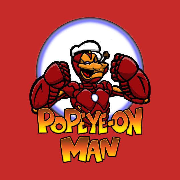 Popeye Iron T-Shirt Hoodie, Sweatshirt | CoreVibeTees.com