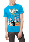 Popeye Light Blue T-Shirt Hoodie, Sweatshirt | CoreVibeTees.com