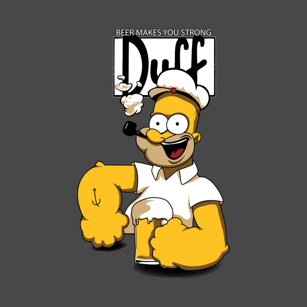 Popeye Simpson T-Shirt Hoodie, Sweatshirt | CoreVibeTees.com