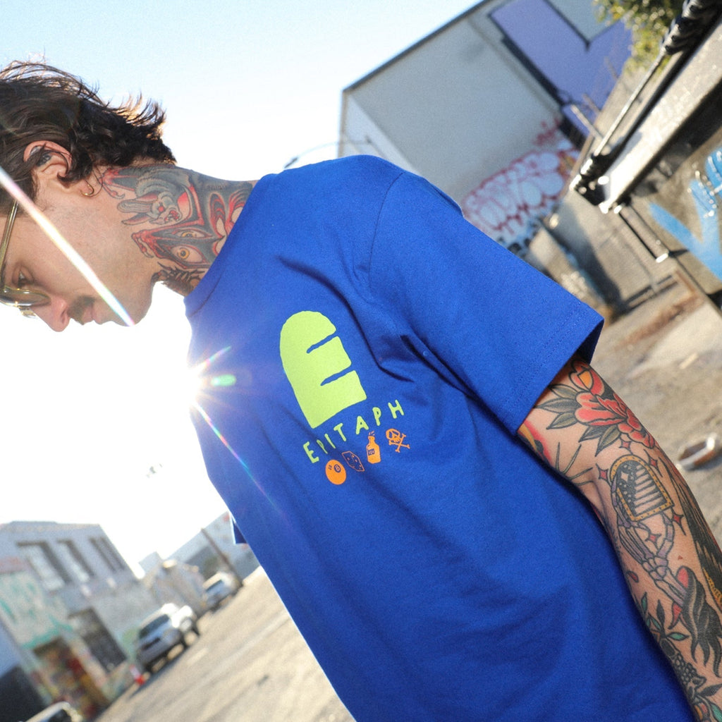 Punk O Rama Logo Tee (Blue) Hoodie, Sweatshirt | CoreVibeTees.com (Image 5)