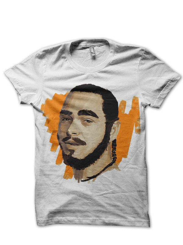 Post Malone White T-Shirt Style001 Hoodie, Sweatshirt | CoreVibeTees.com