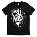 Patriotic Pitbull American Flag Dog Lover T-Shirt Hoodie, Sweatshirt | CoreVibeTees.com