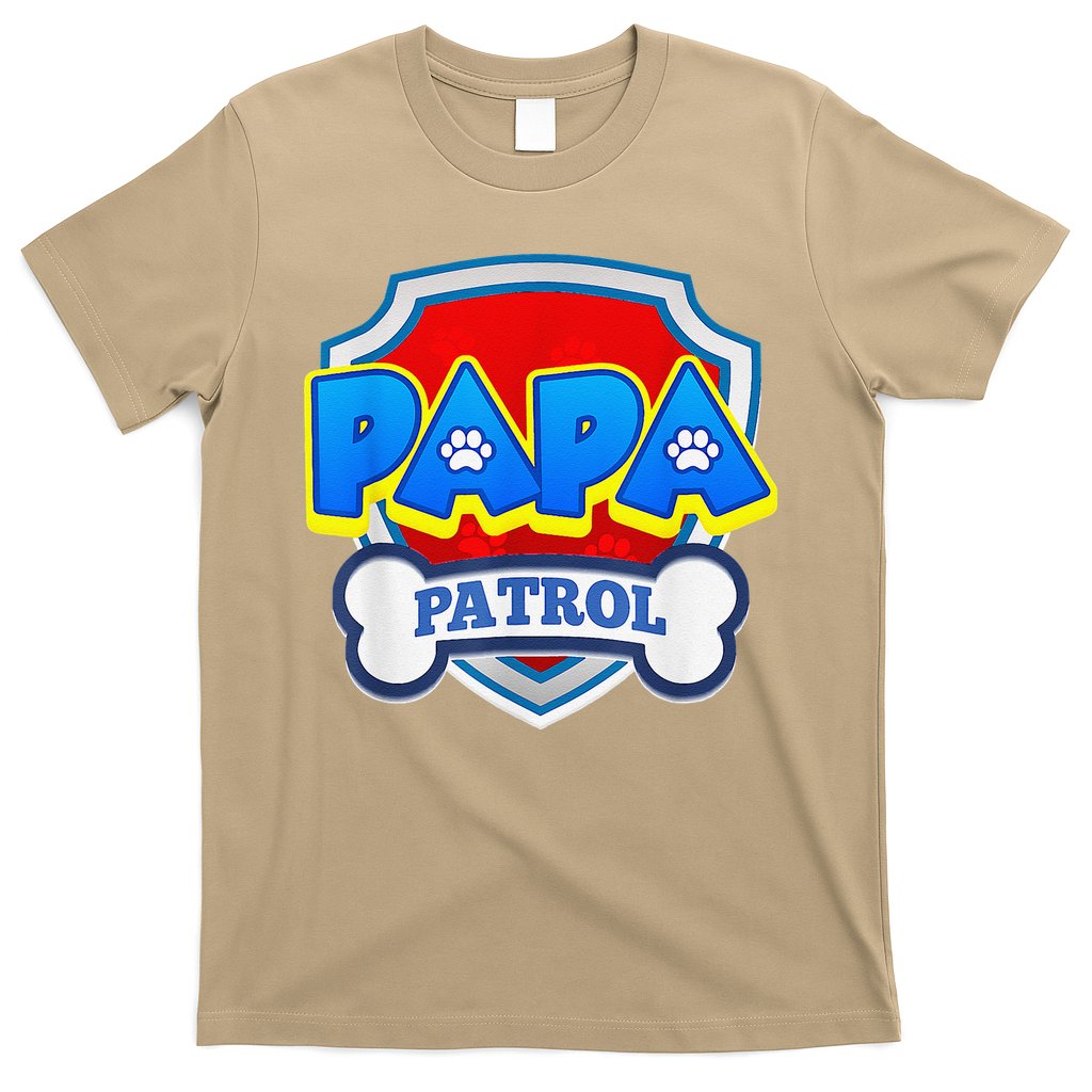 Papa Patrol Dog Funny Gift Birthday Party T-Shirt Hoodie, Sweatshirt | CoreVibeTees.com
