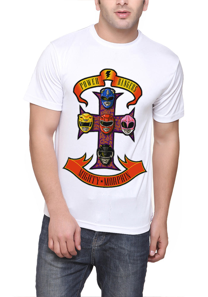 Power Rangers White T-Shirt Hoodie, Sweatshirt | CoreVibeTees.com