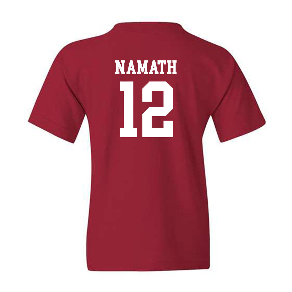 Alabama - Football Alumni : Joe Namath - Classic Shersey Youth T-Shirt Style005 Hoodie, Sweatshirt (Image 2)