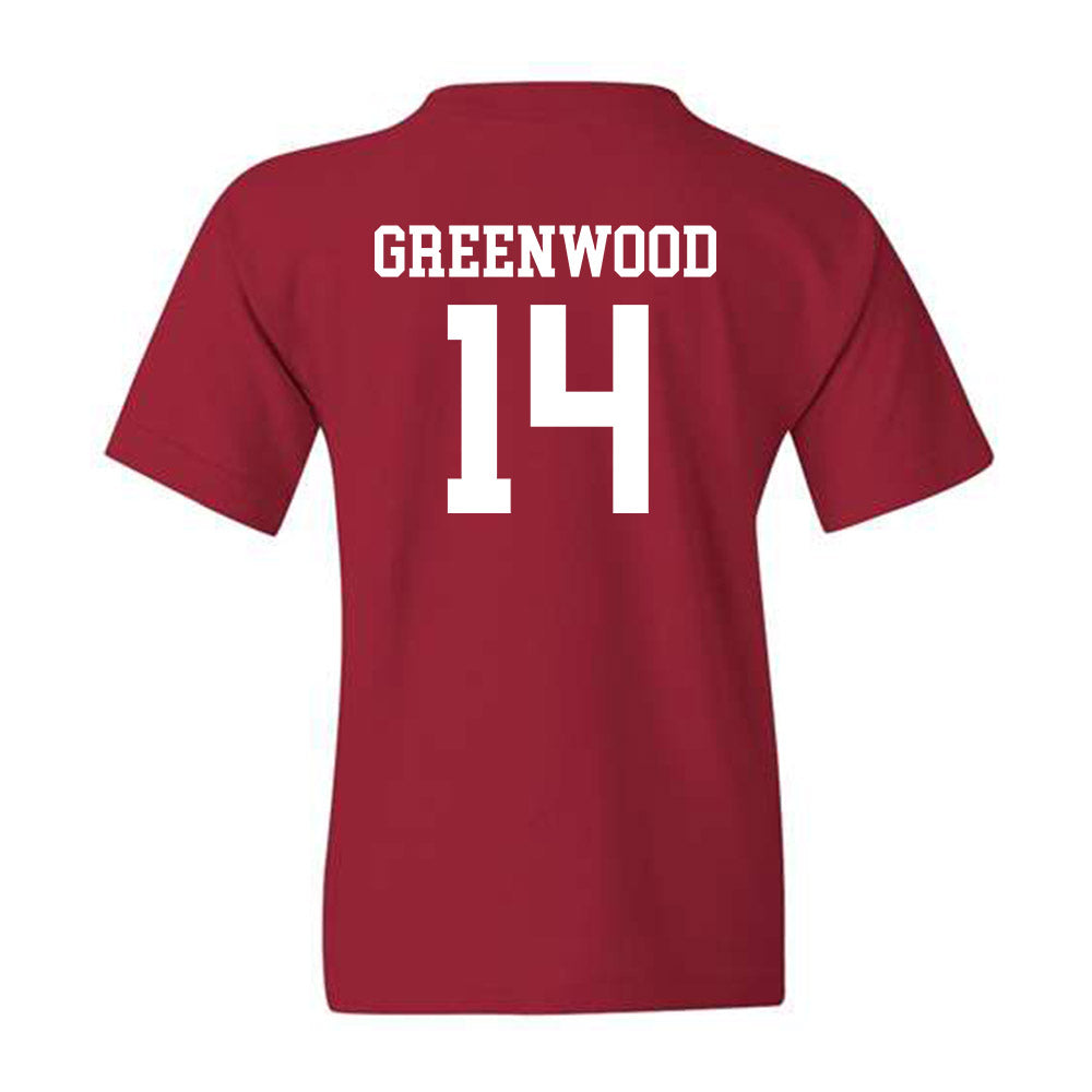 Alabama - Football Alumni : Darren Greenwood - Youth T-Shirt Generic Shersey Hoodie, Sweatshirt | CoreVibeTees.com (Image 2)