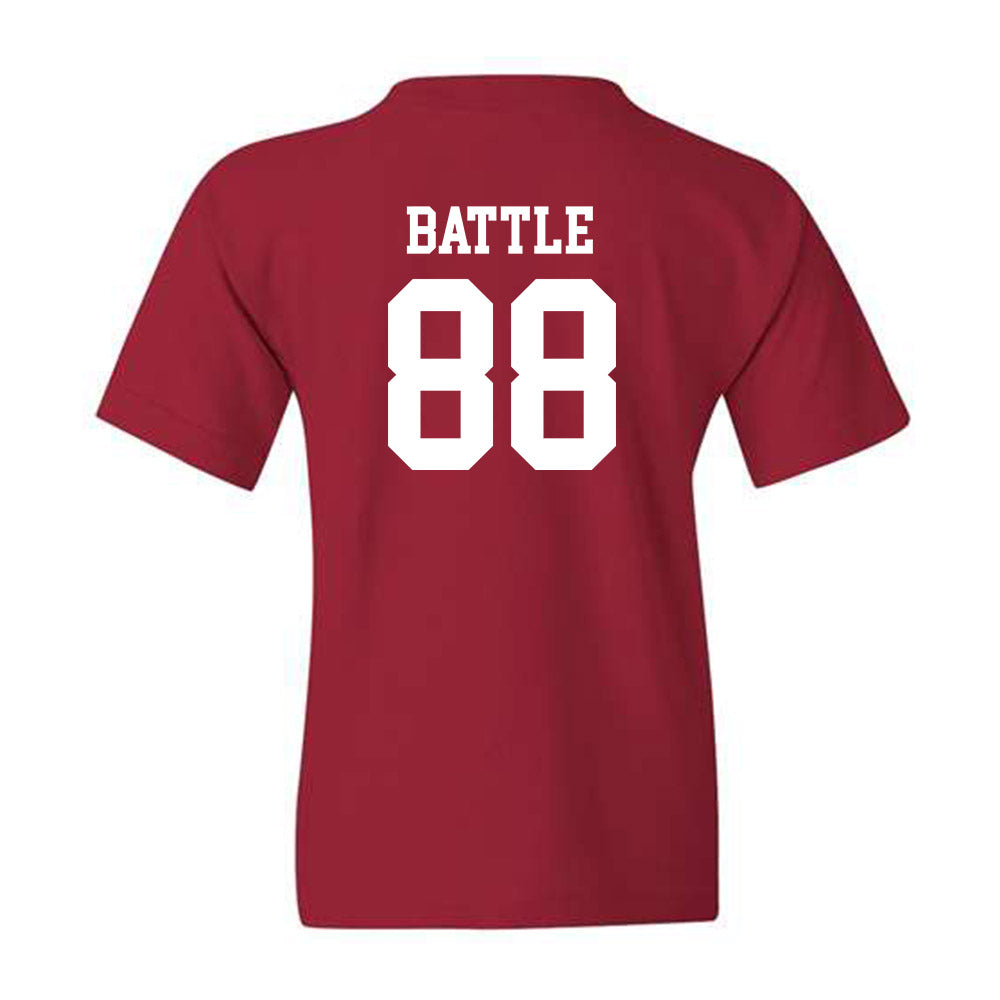 Alabama - Football Alumni : Marco Battle - Youth T-Shirt Generic Shersey Hoodie, Sweatshirt | CoreVibeTees.com (Image 2)