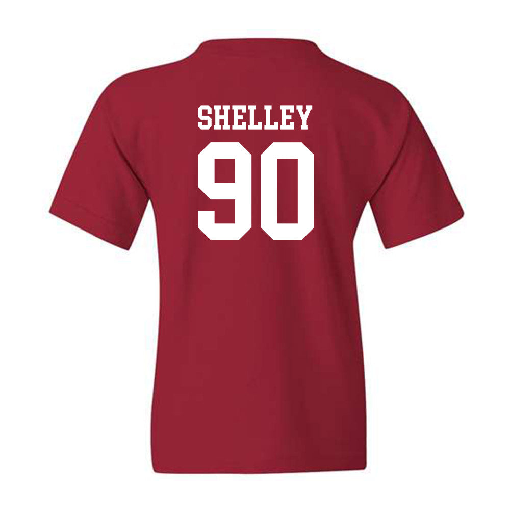 Alabama - Football Alumni : Jeremy Shelley - Youth T-Shirt Generic Shersey Hoodie, Sweatshirt | CoreVibeTees.com (Image 2)