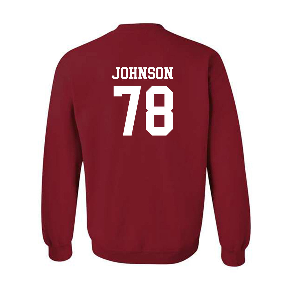 Alabama - Football Alumni : Mike Johnson - Crewneck Sweatshirt Generic Shersey T-Shirts, Hoodie | CoreVibeTees.com (Image 2)