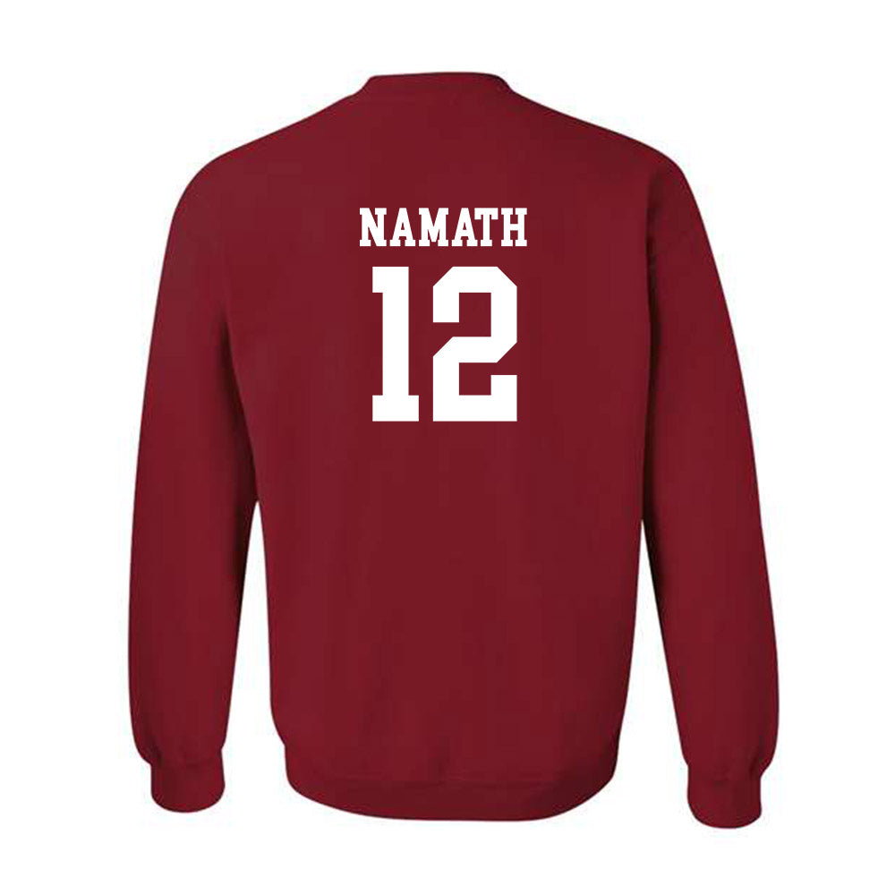 Alabama - Football Alumni : Joe Namath - Classic Shersey Crewneck Sweatshirt Style004 T-Shirts, Hoodie (Image 2)