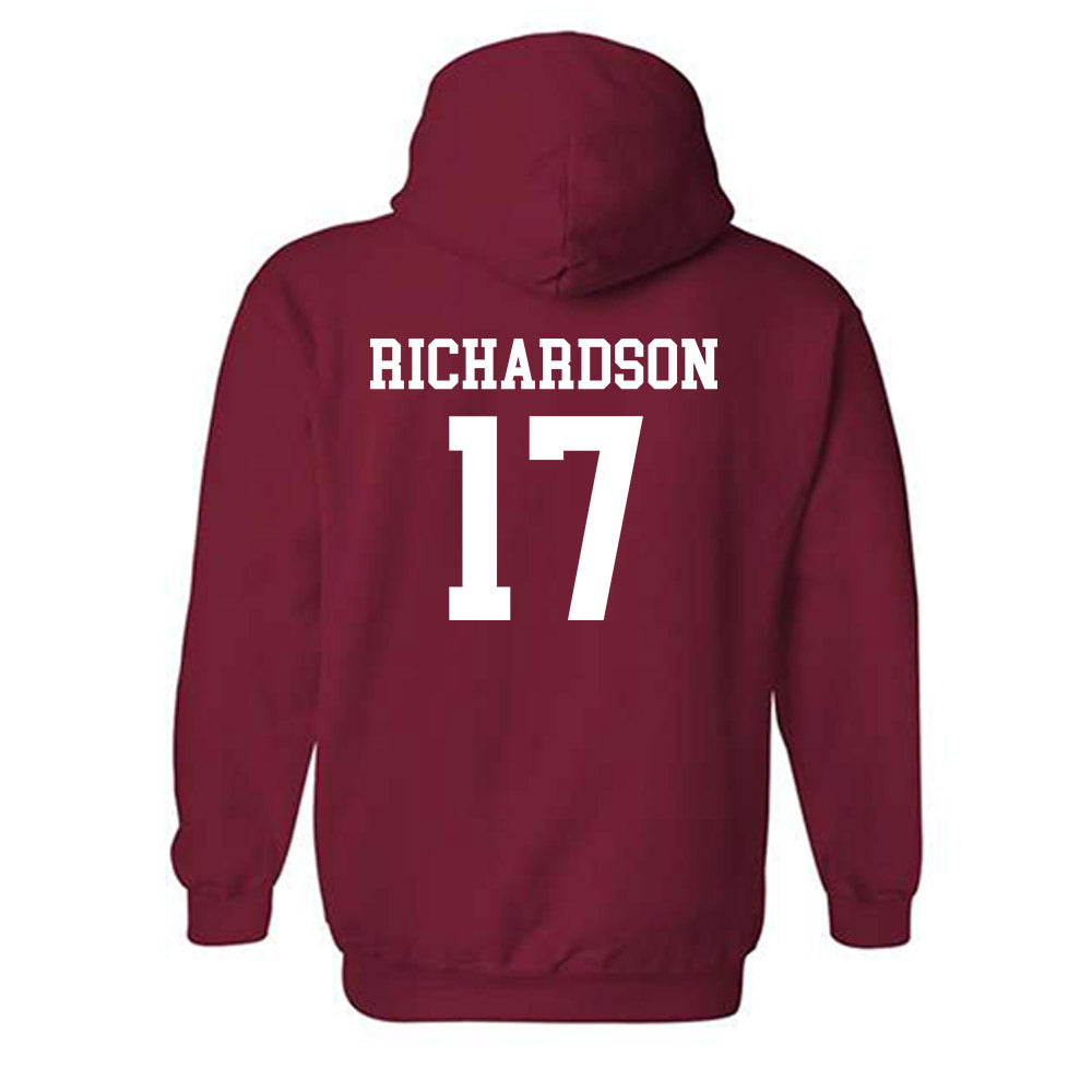 Alabama - Football Alumni : Greg Richardson - Hooded Sweatshirt Generic Shersey T-Shirts, Hoodie | CoreVibeTees.com (Image 2)