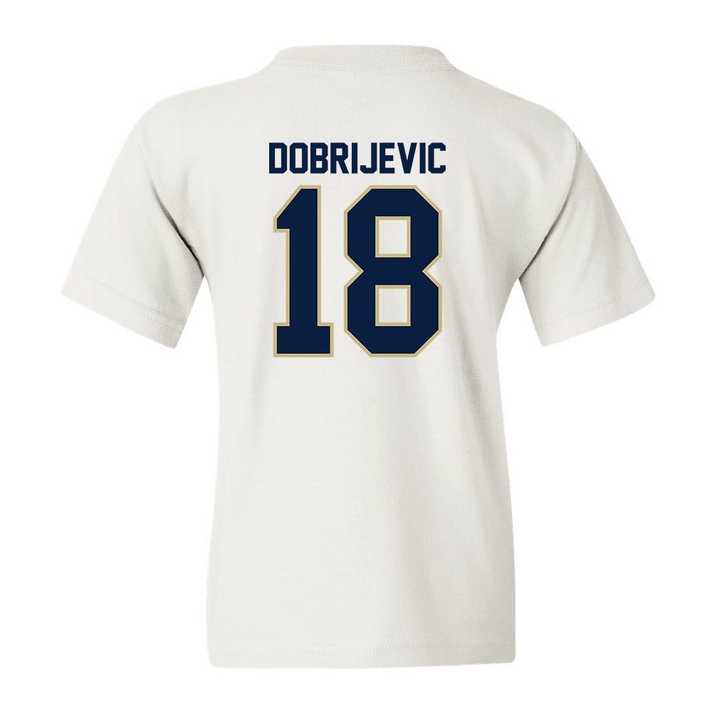 Akron - NCAA Men's Soccer : Stefan Dobrijevic - Youth T-Shirt Hoodie, Sweatshirt | CoreVibeTees.com (Image 2)