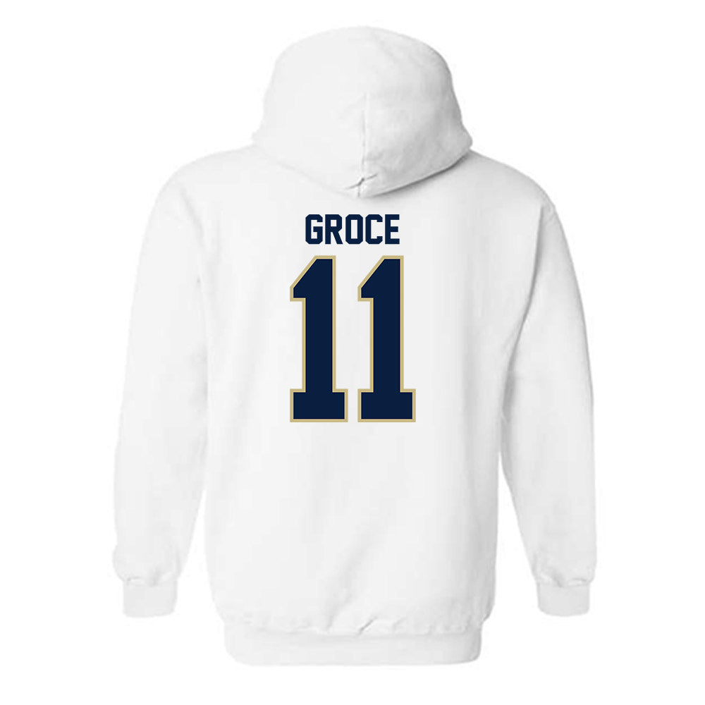 Akron - NCAA Men's Basketball : Conner Groce - Classic Fashion Shersey Hooded Sweatshirt T-Shirts, Hoodie (Image 2)