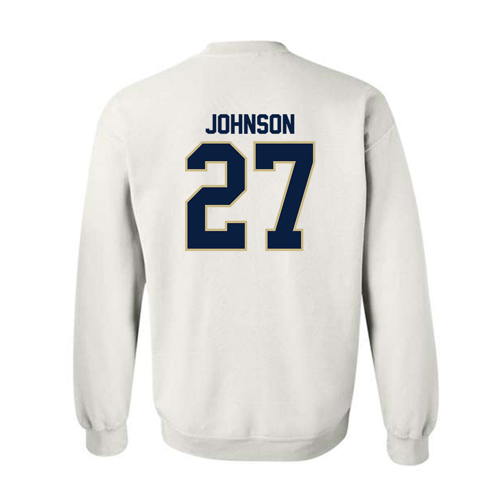 Akron - NCAA Football : Keyveon Johnson - Classic Fashion Shersey Crewneck Sweatshirt Style002 T-Shirts, Hoodie (Image 2)
