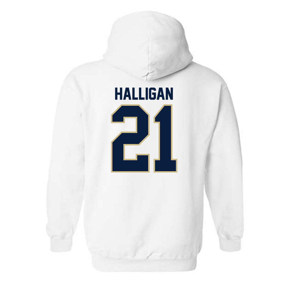 Akron - NCAA Men's Basketball : Zachary Halligan - Hooded Sweatshirt Style002 T-Shirts, Hoodie | CoreVibeTees.com (Image 2)