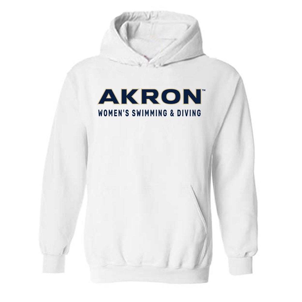 Akron - NCAA Women's Swimming & Diving : Alanis Santiago - Classic Fashion Shersey Hooded Sweatshirt T-Shirts,... (Image 1)