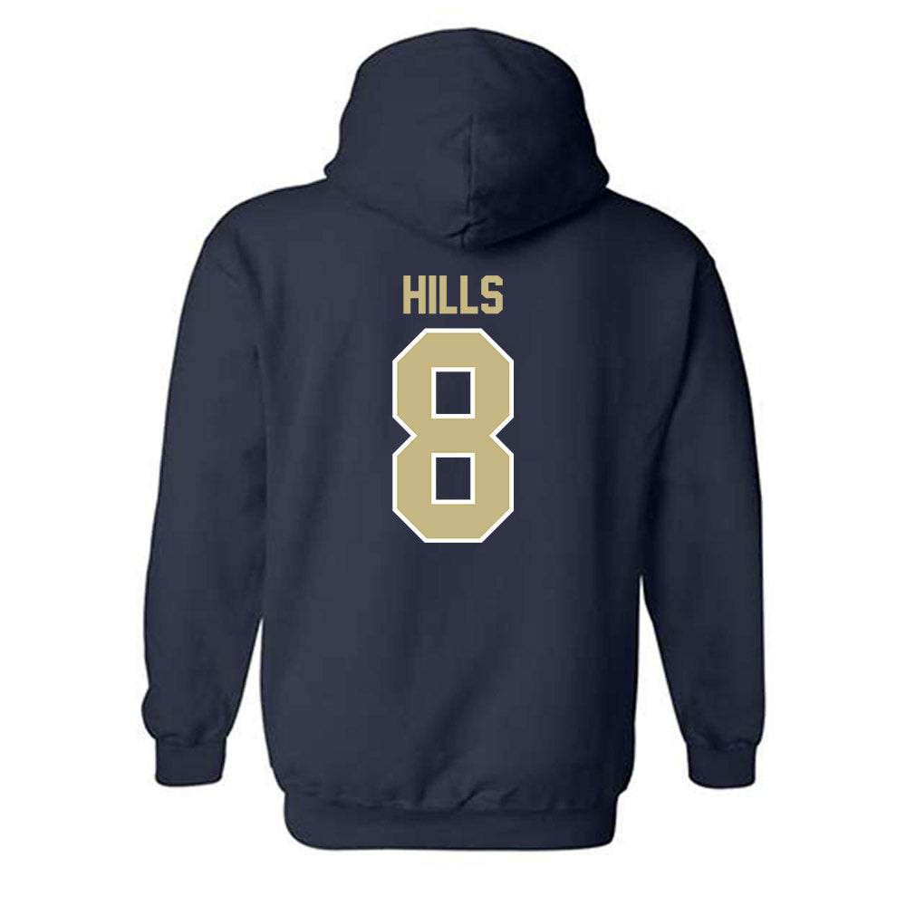 Akron - NCAA Football : Brandon Hills - Classic Shersey Hooded Sweatshirt Style002 T-Shirts, Hoodie (Image 2)